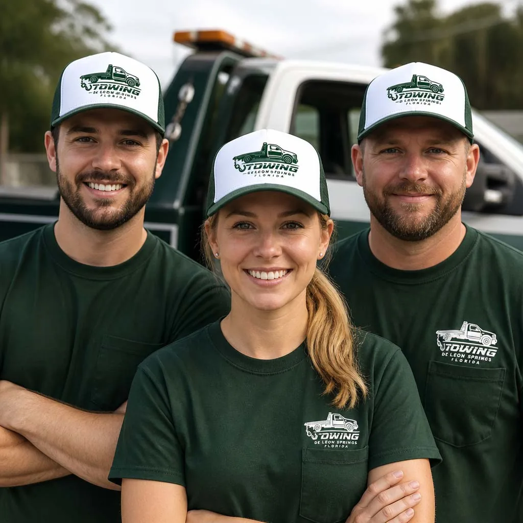 Why De Leon Springs drivers choose a local tow company Local De Leon Springs towing operator at work